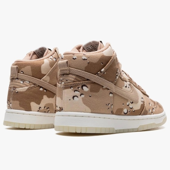 Nike Women's Dunk High Desert Camo DX2314-200 Women’s Size 6.5/Men’s Size 5 - Picture 2 of 14